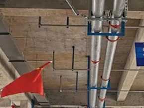 得荣管廊支架的安装方法